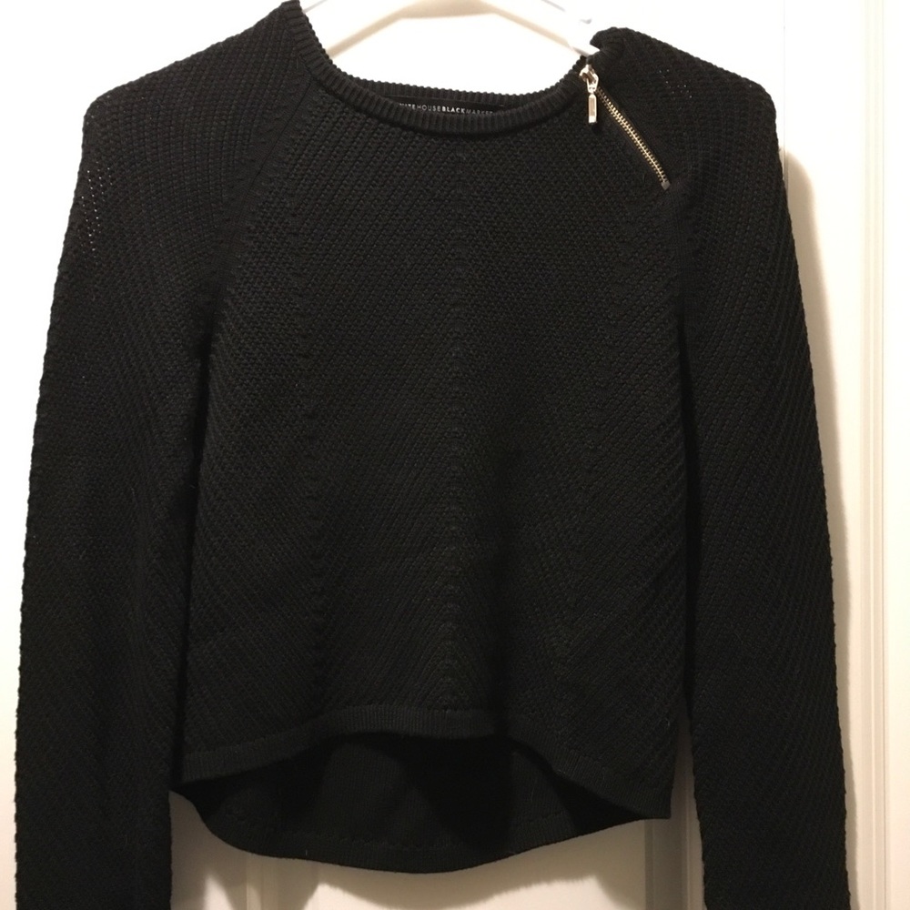 White House Black Market Cropped Sweater Size XS